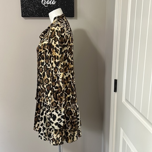 Alexis Leopard Print Dress XS - Picture 10 of 15
